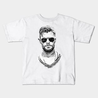 Chris hemsworth Kids T-Shirt